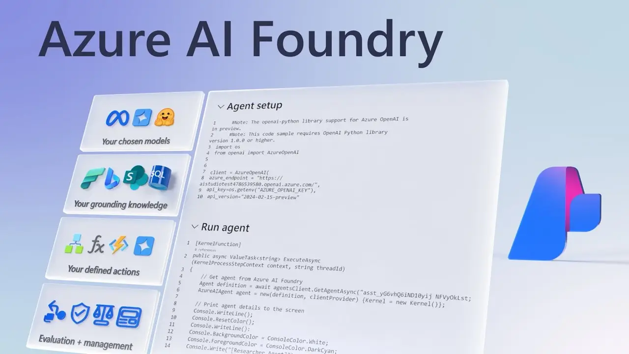 Office setting with people working